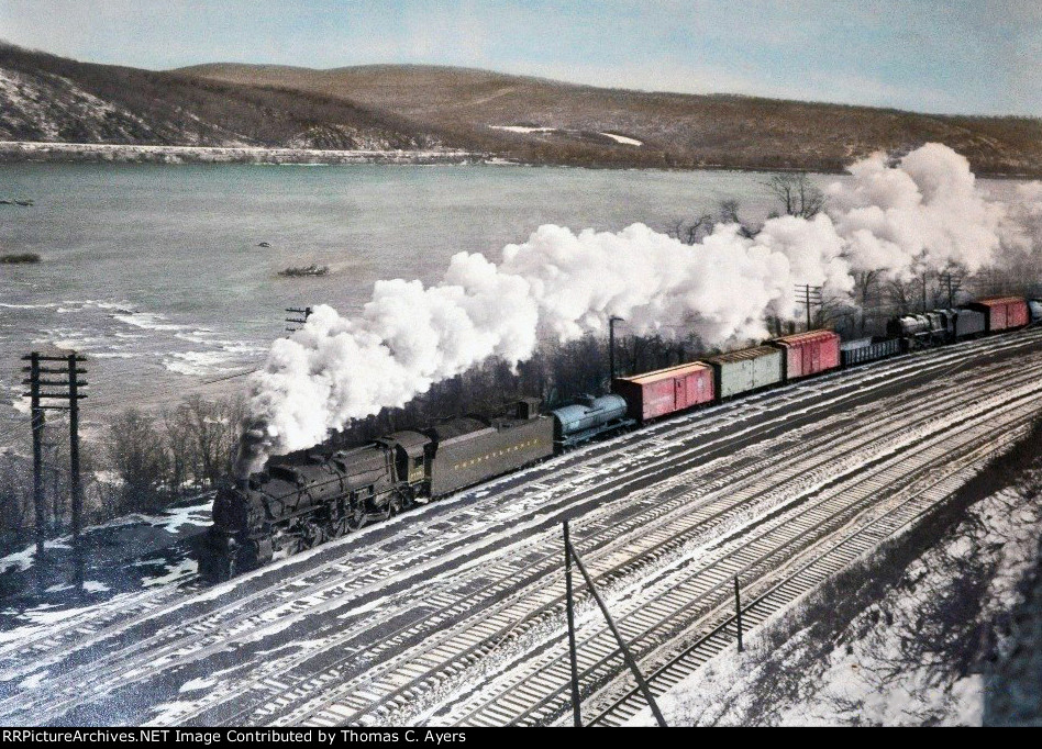 PRR Westbound Freight, c. 1954